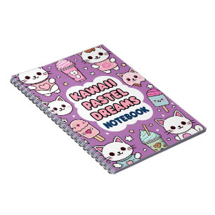 Kawaii Pastel Dreams Notebook