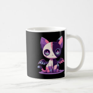 Kawaii Pastel Goth Creepy Cute Witchy Zombie Patch Coffee Mug