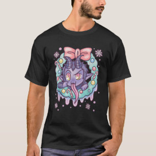 Kawaii Pastel Goth Cute Creepy Christmas Krampus A T-Shirt