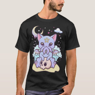 Kawaii Pastel Goth Cute Creepy Occult Cthulhu T-Shirt