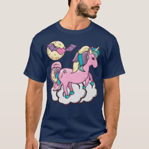 Kawaii Pastel Goth Wicca Unicorn Menhera Cute Cree T-Shirt