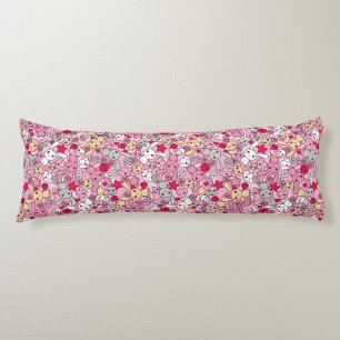 Kawaii pattern body cushion