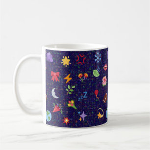  kawaii pattern  coffee mug