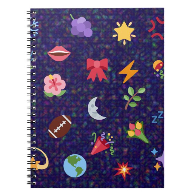  kawaii pattern  notebook (Front)