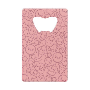 Kawaii pattern with cute cakes