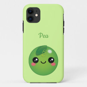 Kawaii Pea Case-Mate iPhone Case