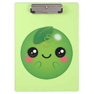 Kawaii Pea Clipboard