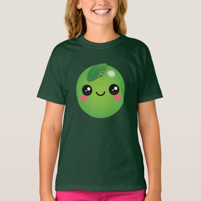 Kawaii Pea T-Shirt (Front)