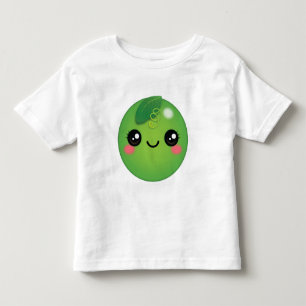 Kawaii Pea Toddler T-shirt