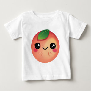 Kawaii Peach Baby T-Shirt