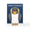 Kawaii Penguin Christmas Card