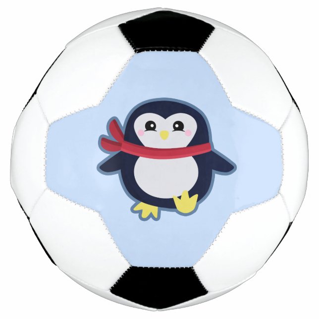 Kawaii penguin football (Front)