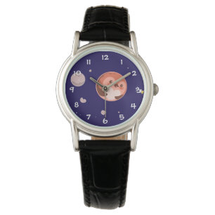 Kawaii Penguin Planet Pluto Watch