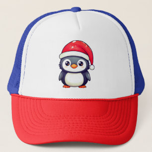 Kawaii Penguin Wearing a Cosy Santa Hat this Xmas!