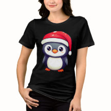 Kawaii Penguin Wearing a Cosy Santa Hat this Xmas!