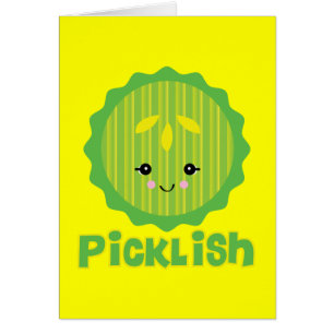 kawaii picklish pickle slice