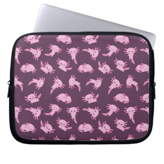 Kawaii Pink Axolotl Electronics Bag