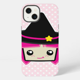 Kawaii Pink Haired Witch iPad Air Case
