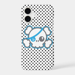 Kawaii Pirate Skull iPhone Case