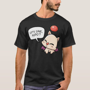 Kawaii Pocket Moogle Save Kupo Mog T-Shirt