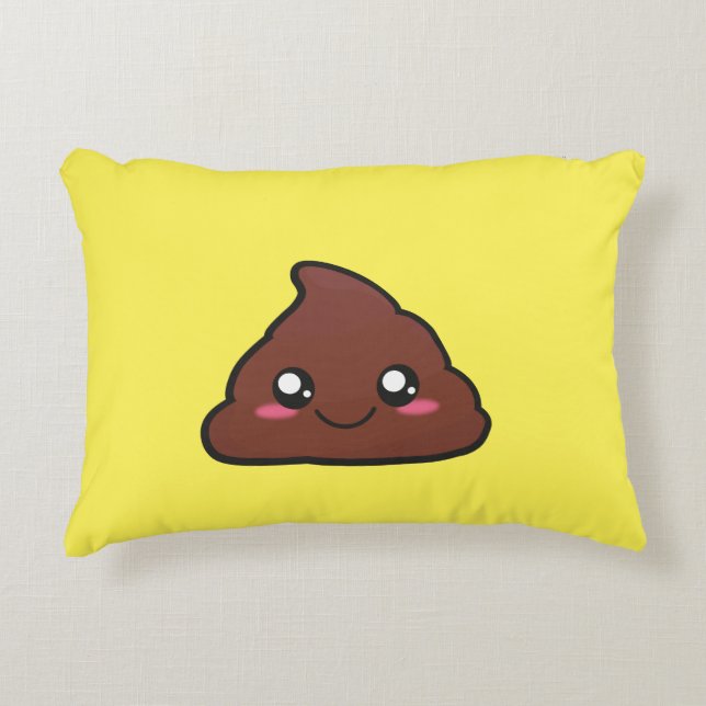 Kawaii poop pillow (Front)