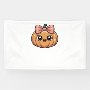kawaii pumpkin Classic T-Shirt Banner