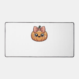 kawaii pumpkin Classic T-Shirt Desk Mat