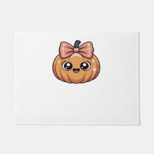 kawaii pumpkin Classic T-Shirt Doormat