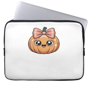 kawaii pumpkin Classic T-Shirt Laptop Sleeve