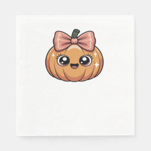 kawaii pumpkin Oversized T-Shirt Napkin