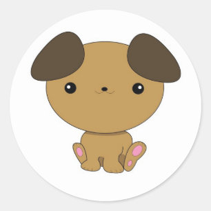 Kawaii Puppy Sticker