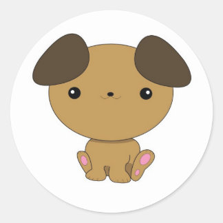 Kawaii Puppy Sticker