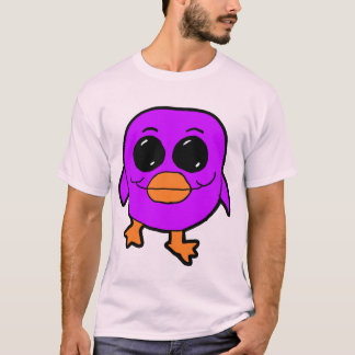 Kawaii Purple Bird T-Shirt