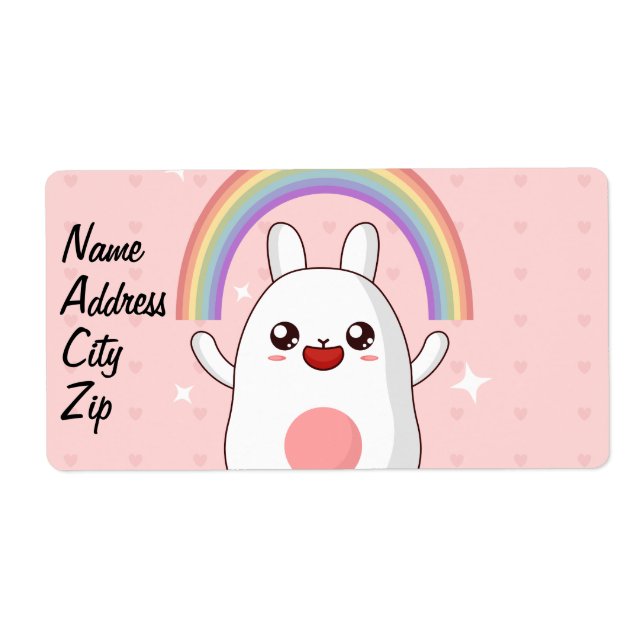 Kawaii rainbow clipart (Front)