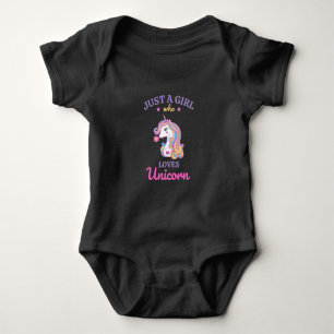 Kawaii Rainbow Unicorn Magical Colorful    Baby Bodysuit