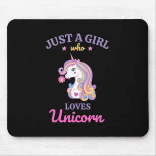 Kawaii Rainbow Unicorn Magical Colorful         Mouse Mat