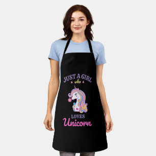 Kawaii Rainbow Unicorn Magical Colourful     Apron