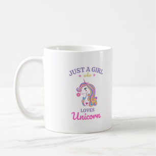 Kawaii Rainbow Unicorn Magical Colourful Coffee Mug