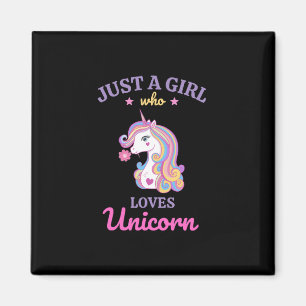 Kawaii Rainbow Unicorn Magical Colourful       Magnet