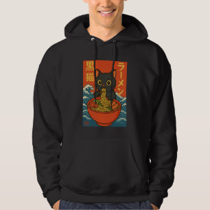 Kawaii Ramen Cat Anime Japanese Noodles Cute Hoodie