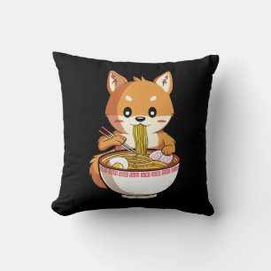 Kawaii ramen shiba inu noodles lover gift cushion