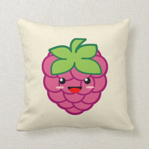 Kawaii Raspberry Cushion