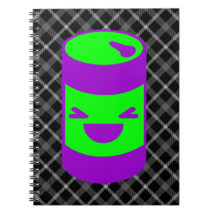 Kawaii Rave Soda Pop Can Notebook