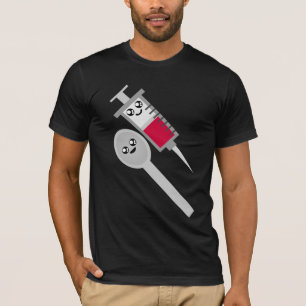 Kawaii Rave Syringe Needle Shot & Spoon T-Shirt