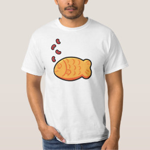Kawaii Red Bean Taiyaki Japanese Fish-shaped Cake T-Shirt