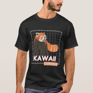 Kawaii Red Panda Otaku Kawaii Anime Japanese Style T-Shirt