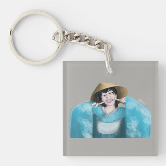 Kawaii Sachiko Key Ring (Front)