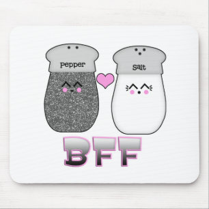 Kawaii Salt n Pepper BFF Mouse Mat