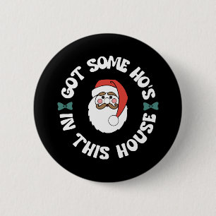 Kawaii Santa 6 Cm Round Badge