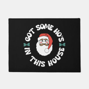 Kawaii Santa Doormat